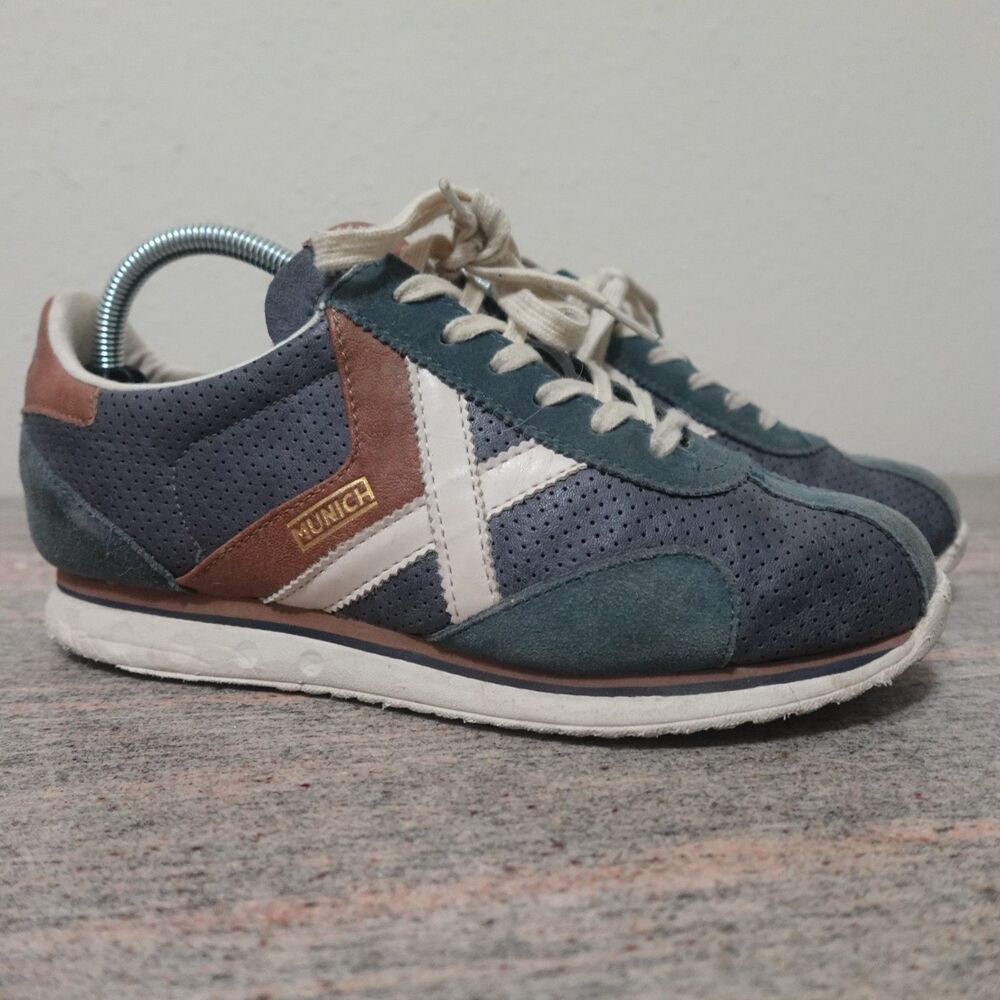 Munich Shoes Sapporo 85 Sports Casual Trainers Leather Size 40 EU